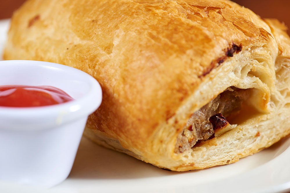 jumbosausageroll Clements Coffee