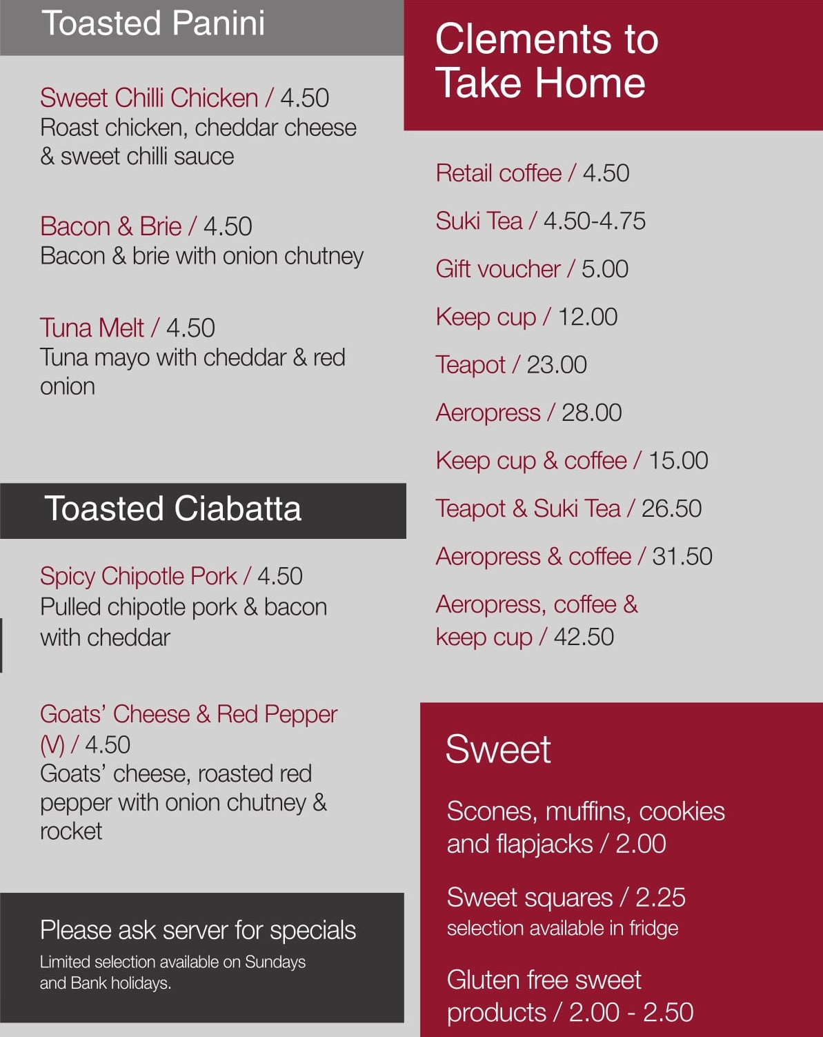 Our Menu Clements Coffee   CLEMENTS INSIDE 2.1 